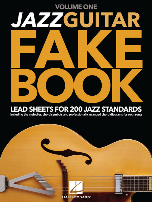 Cover image for Jazz Guitar Fake Book--Volume 1